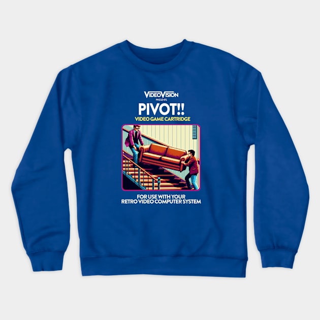 Pivot 80s Game Crewneck Sweatshirt by PopCultureShirts